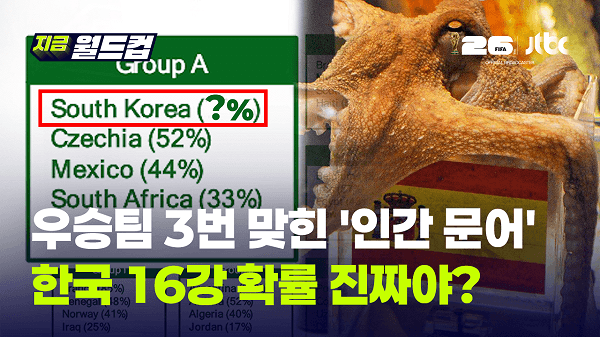 대한민국 16강, 네덜란드 우승 예언