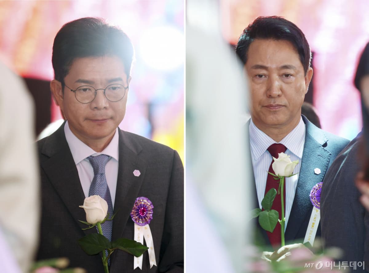서울시장 지지율 정원오 49.6%·오세훈 36.4%
