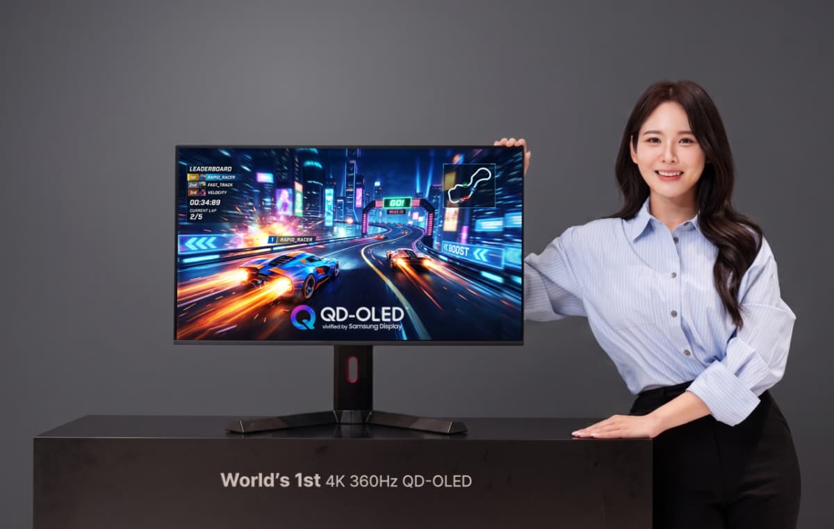 삼성디스플레이, 4K 360Hz QD-OLED 개발