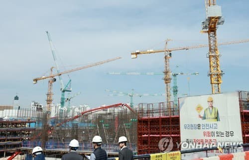 타워크레인 노조 총파업으로 건설현장 차질