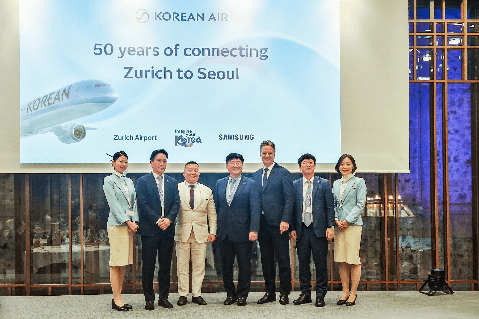 대한항공, 취리히 취항 50주년 기념 행사 예정